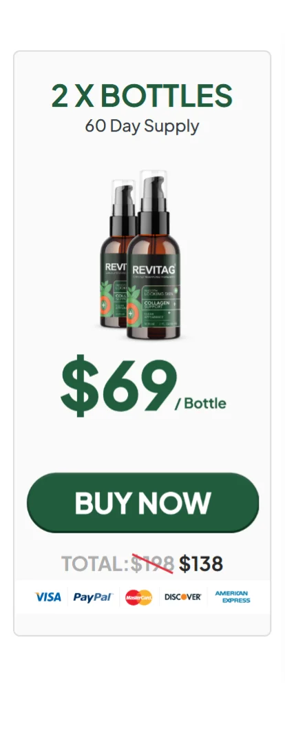 ReviTag® 2 bottles pricing